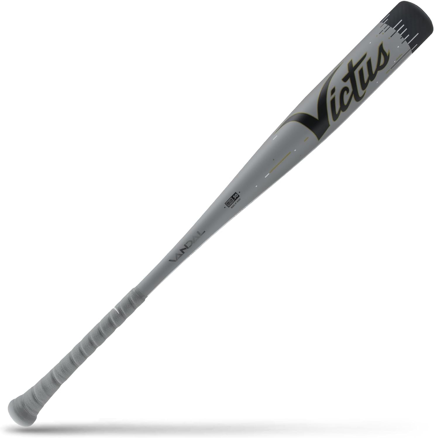 Victus Vandal Lev 3 BBCOR -3 Bate de béisbol de metal, barril de 2 58 pulgadas