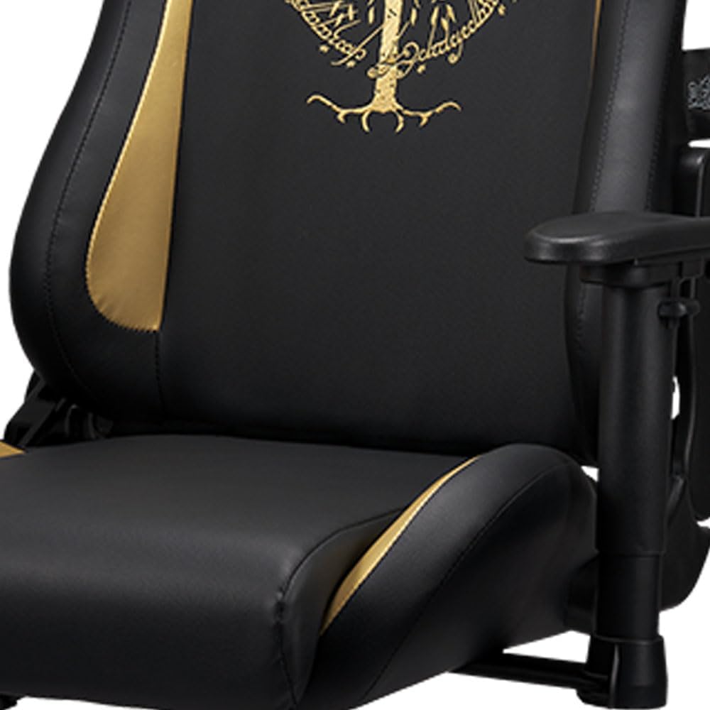 SUBSONIC Lord of The Ring – Silla ergonómica oficial para jugadores, respaldo y reposabrazos ajustables, silla de juegos para adolescentes y