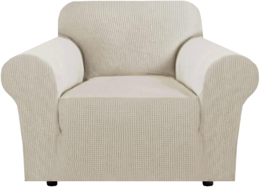 H.VERSAILTEX Fundas para silla, funda para silla, protector de muebles de alta elasticidad, 1 pieza funda para sofá o silla de estar, tela de