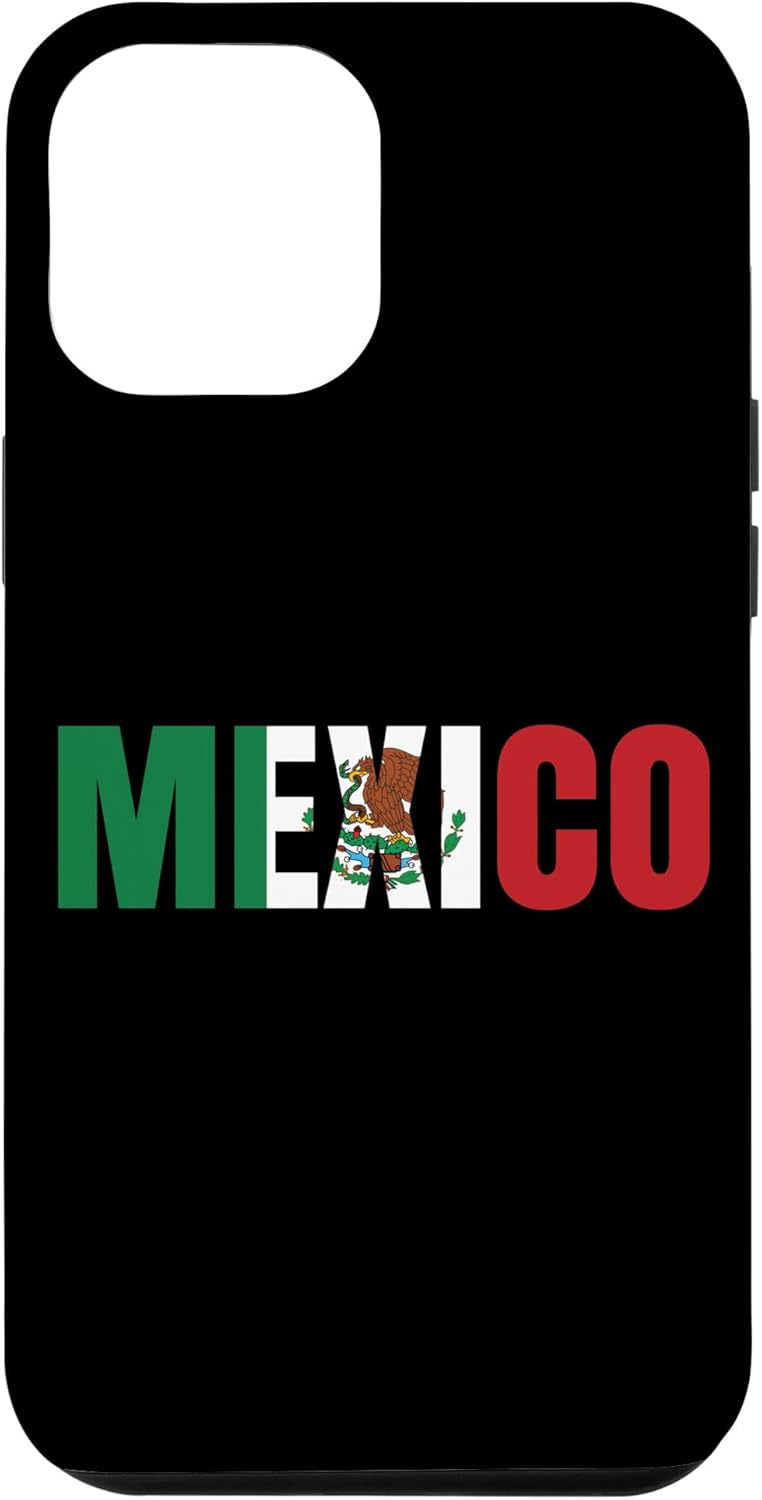 Funda para iPhone 13 Pro Max con la bandera de México Dad Men Latino Mexican Chicano Hispanic Flag Case