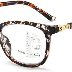 Gafas de lectura progresivas multienfoque para hombres y mujeres, sin línea, multifocales, lentes de lectura con bloqueo de luz azul, 100% Gafas de lectura progresivas multienfoque para hombres y mujeres, sin línea, multifocales, lentes de lectura con bloqueo de luz azul, 100%