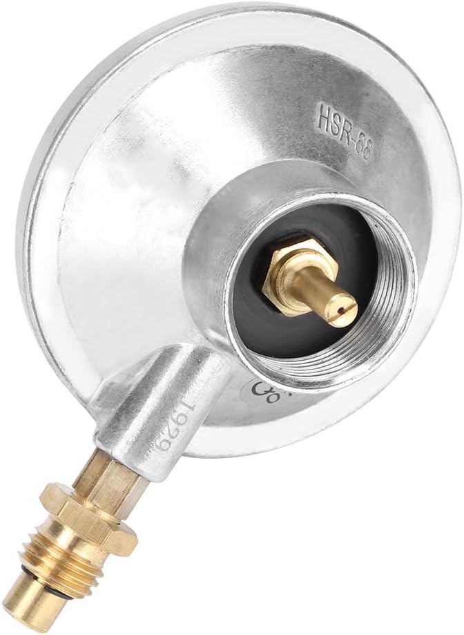 Válvulas de parrilla Aleación de zinc 1 “20UNF Gas propano de baja presión ajustable regulador válvula de control barbacoa parrilla