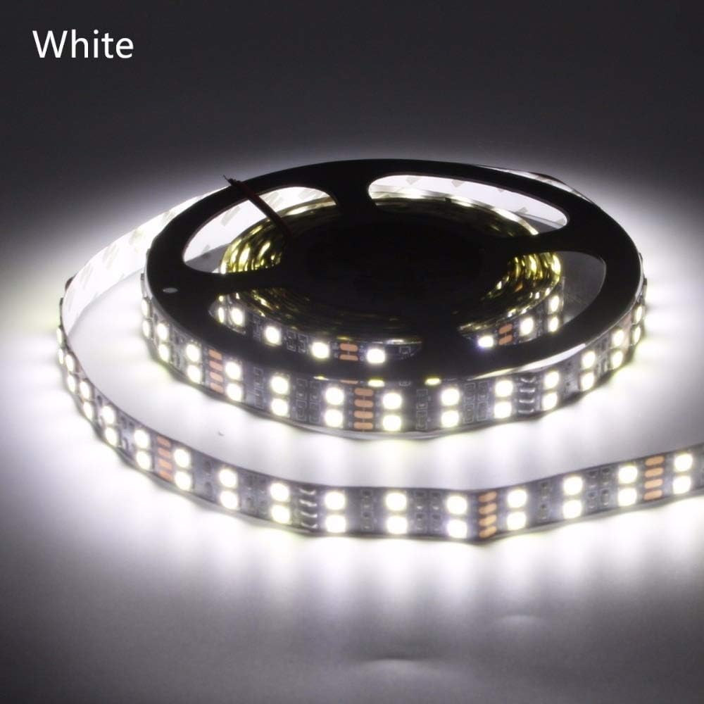 Accesorios de decoración LED para decoración del hogar, cinta de neón flexible, tira de LED RGB, impermeable, PCB 5050 DC12V 120LEDsm, tira de luz