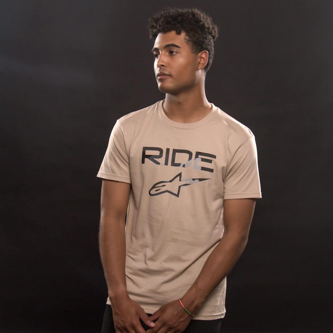 Alpinestars Camiseta Ride 2.0 Camo (MEDIUM) (SAND)