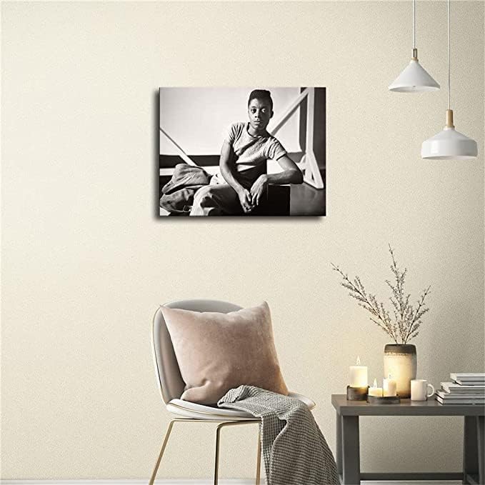 James Baldwin – Lienzo decorativo para pared, póster de historia retro en blanco y negro, impresión de imagen, decoración del hogar, habitación,