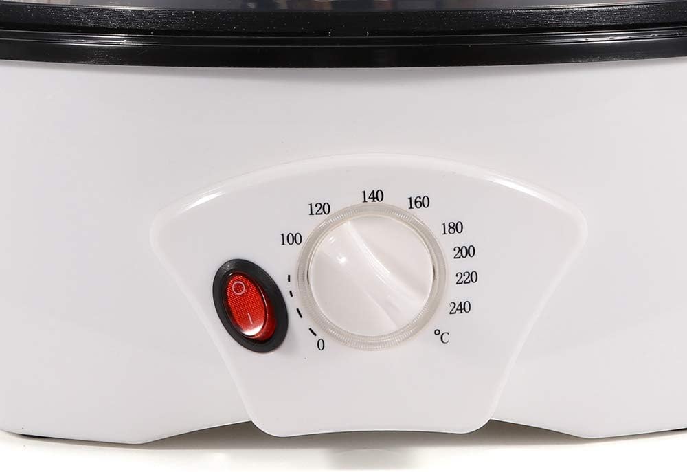 Tostador de granos de café comercial de 110 V 1200 W, máquina eléctrica de tostado de granos de café, nueces, maní, anacardos, tostador de granos de
