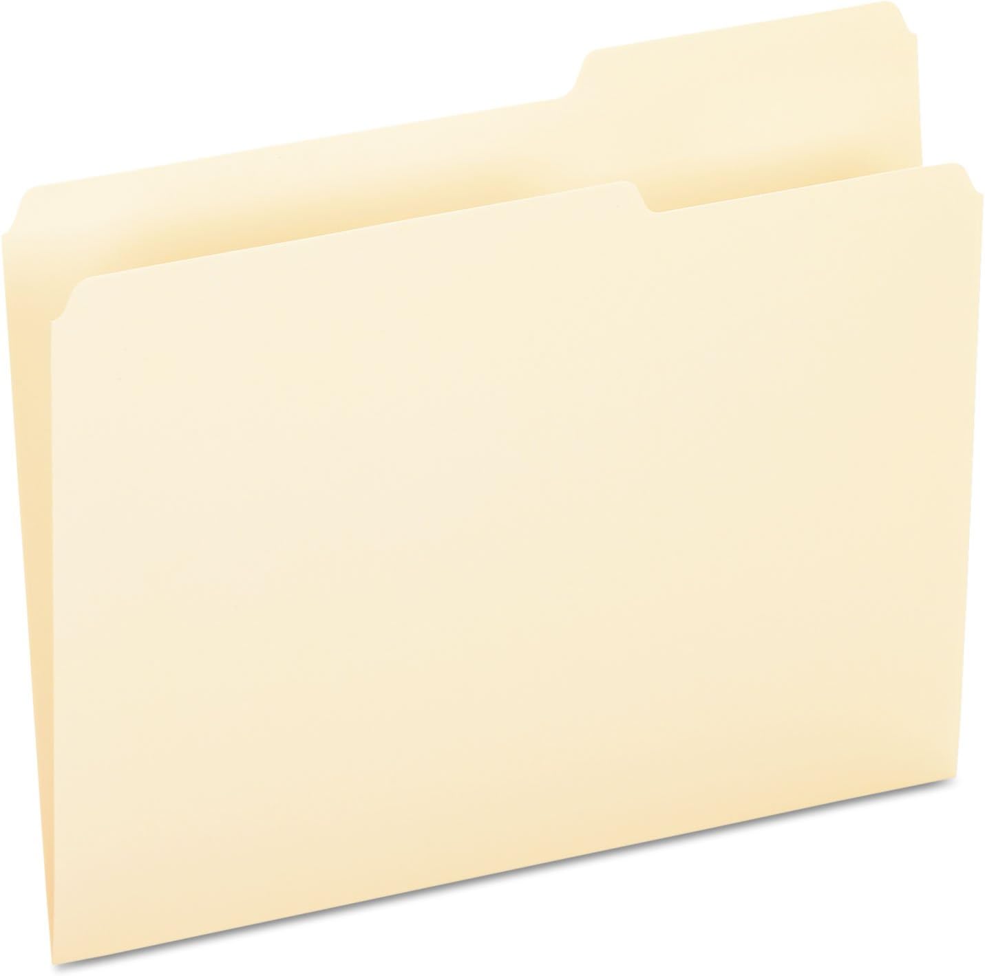 Pendaflex Essentials Carpetas para archivos, tamaño carta, Manila, 100 unidades por caja, Manila