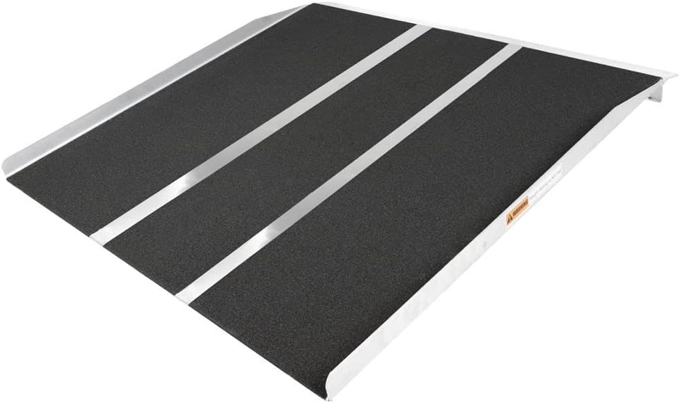 Silver Spring Rampa de umbral de aluminio de 6″ de alto – 36″ de largo x 36″ de ancho