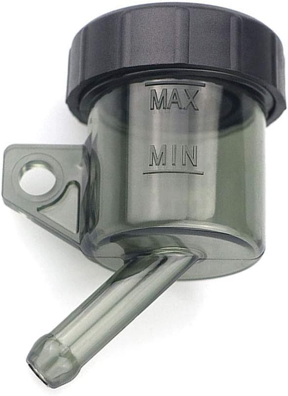 Universal Motocicleta Freno Delantero Trasero Líquido Depósito Aceite Copa Transparente Negro para para Vespa para Kawasaki para Yamaha para Ducati