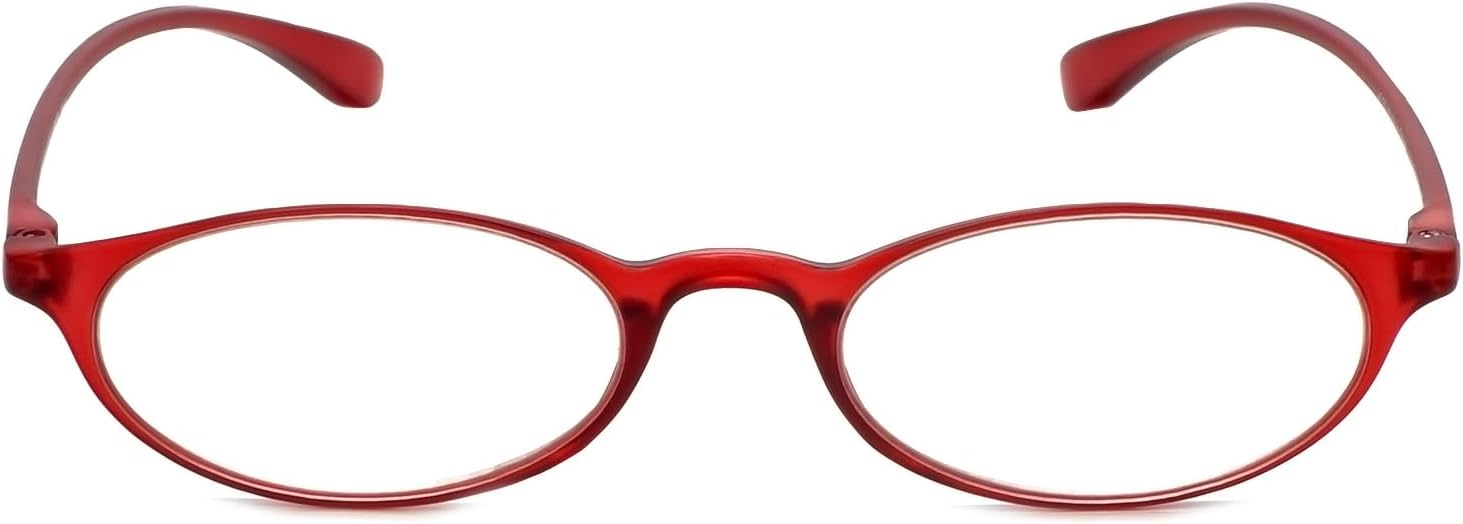 Calabria 719 Flexie – Lentes de lectura flexibles ovalados para hombres y mujeres, a la moda, flexibles, lectores ligeros, TR-90, lentes duraderos