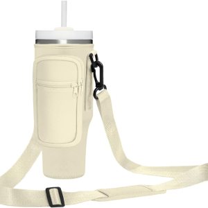 Bolsa portavasos, con correa y bolsa para vaso Stanley Quencher de 3040 onzas. Bolsa cruzada compatible con Stanley Cup para senderismo, viajes, Bolsa portavasos, con correa y bolsa para vaso Stanley Quencher de 3040 onzas. Bolsa cruzada compatible con Stanley Cup para senderismo, viajes,