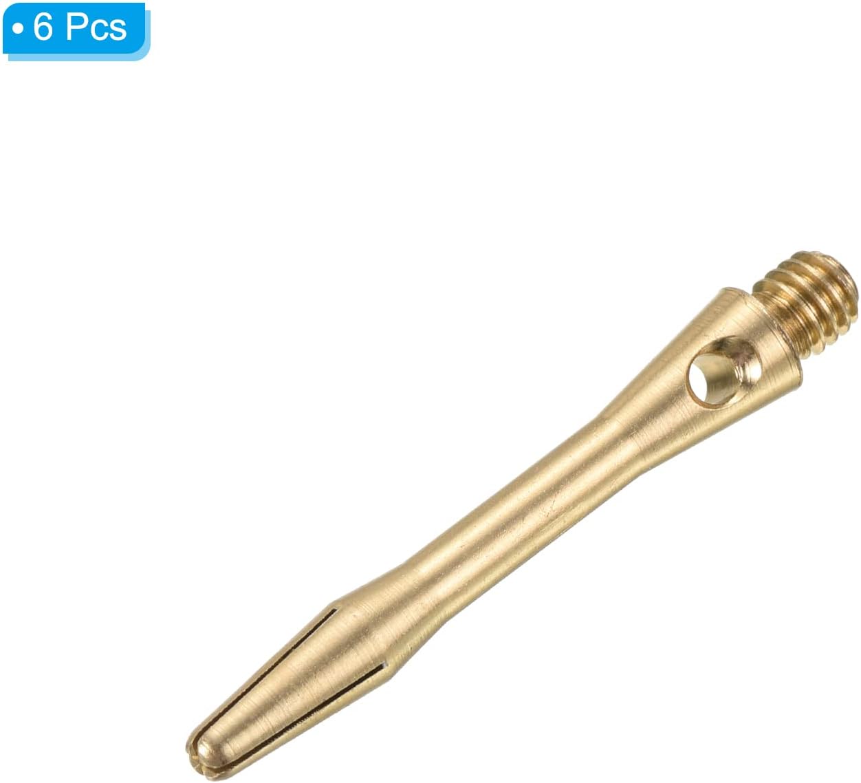 PATIKIL Dart Shafts – Tallos de dardos de aluminio de rosca mediana de 2BA, accesorios de lanzamiento para punta de acero