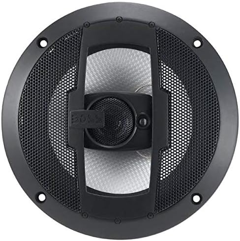 4 Boss R63 6.5 “300W 3 vías coaxiales altavoces+R1002 200W 2 canales amplificador amplificador