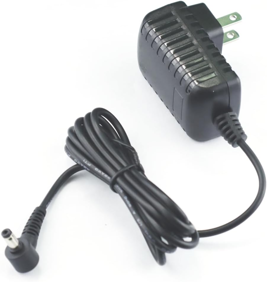 ENJOY-UNIQUE Adaptador de cargador de fuente de alimentación de 9.5V 1000mAh compatible con teclado Casio LK120 LK240 LK280 SA76 SA77 SA46 CTK101