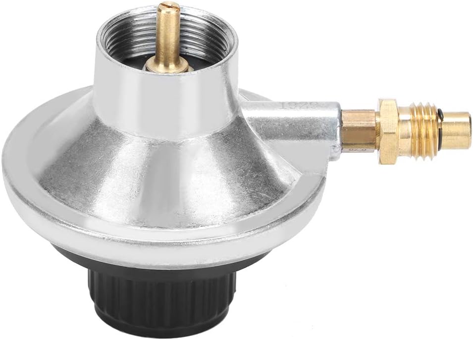 Válvulas de parrilla Aleación de zinc 1 “20UNF Gas propano de baja presión ajustable regulador válvula de control barbacoa parrilla