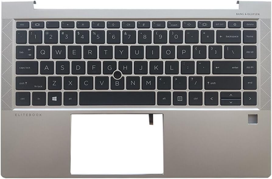 Reemplazo para HP Elitebook 840 G7 G8 745 Laptop Carcasa superior Reposamanos Teclado retroiluminado Parte de montaje M07090-001 M36312-001
