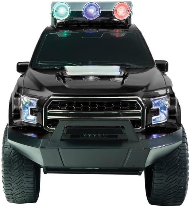 QFX BT-150 Altavoz Bluetooth estilo camión con LED (negro)