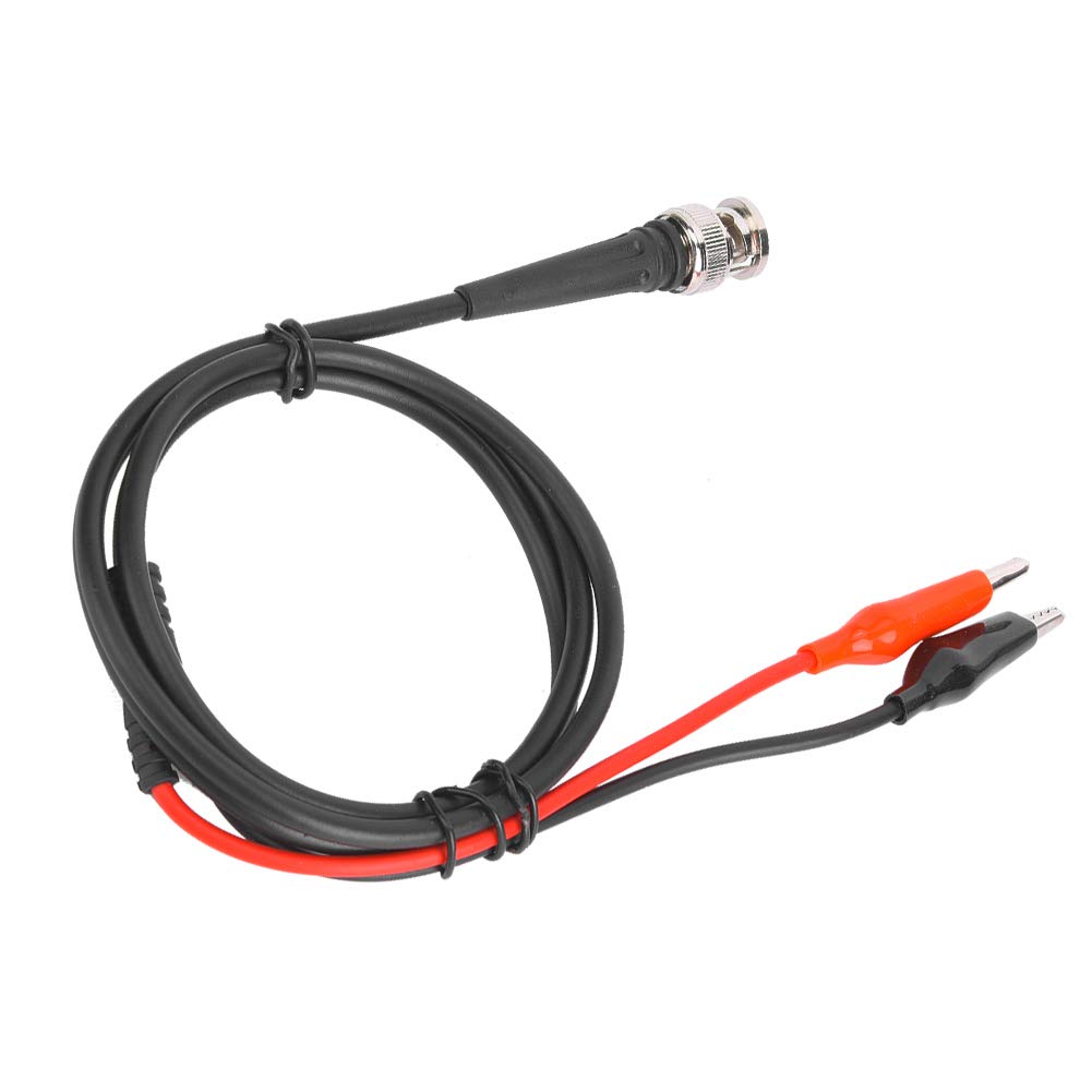 Cable coaxial BNC, cable coaxial de clip BNC, accesorios de línea de prueba del generador de funciones (35.4 in 50), cables de audio coaxiales