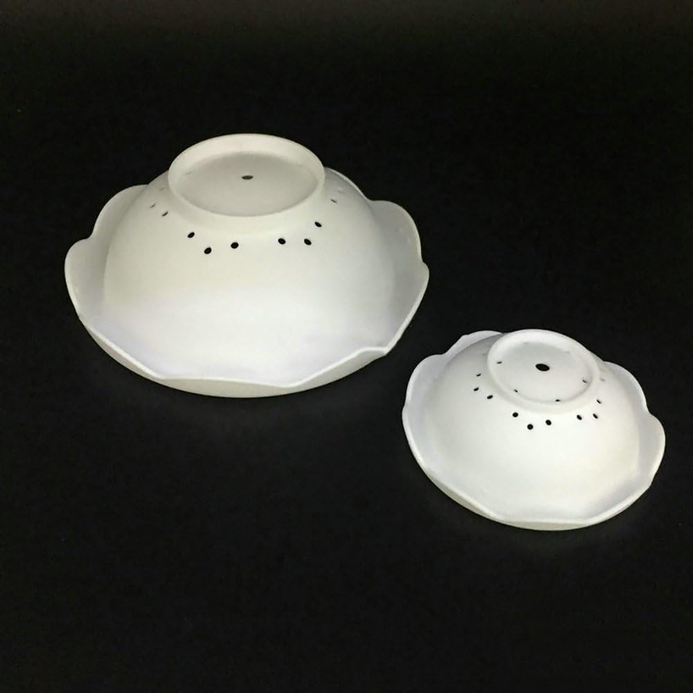 lasenersm 4 piezas de moldes de secado de fondant en forma de tazón, moldes de secado de fondant, moldes de secado de flores, pastel de azúcar,