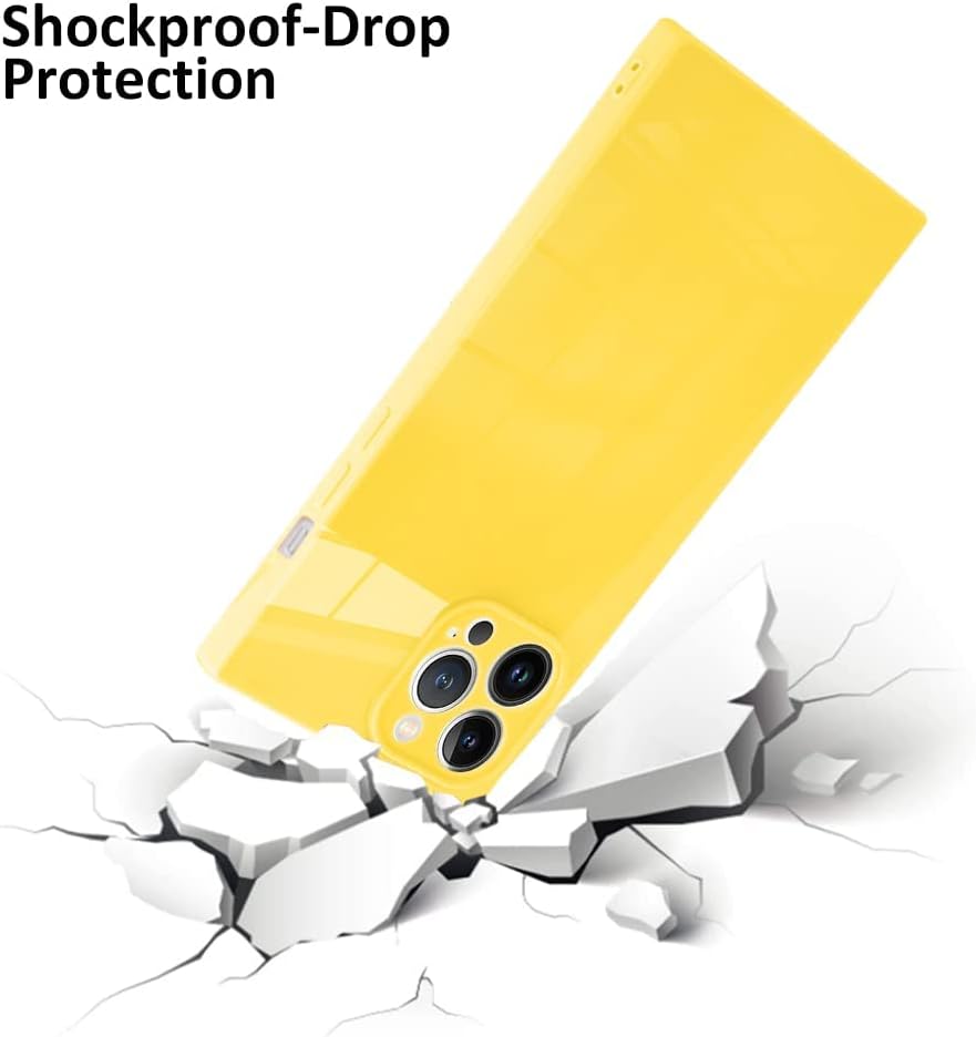 LSL Funda para iPhone 13 Pro Max de 6.7 pulgadas, TPU suave, anticaídas, antiarañazos, absorción de golpes, cuerpo completo, resistente,