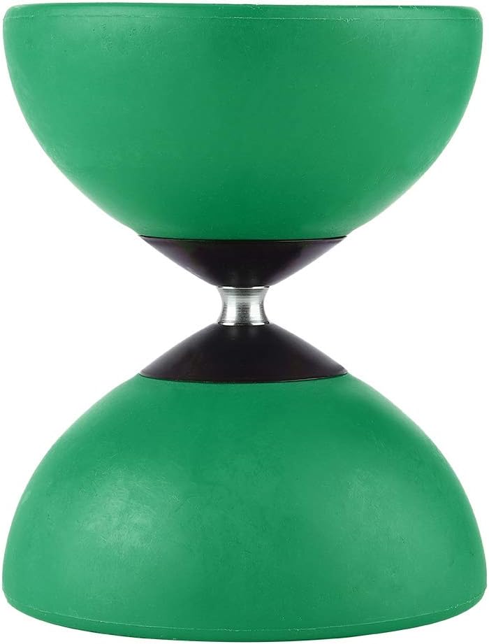 Diabolo Yoyo chino, malabares con palos de mano, delicado, Diabolo es adecuado para jóvenes y ancianos para ejercitar sus manos y brazos (verde)