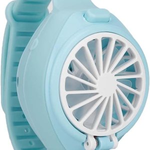 Ventilador con forma de reloj, 3.7 V 11.0×2.4 in, batería de polímero oscilante, ventilador de torre para exteriores, ventilador personal con correa Ventilador con forma de reloj, 3.7 V 11.0×2.4 in, batería de polímero oscilante, ventilador de torre para exteriores, ventilador personal con correa