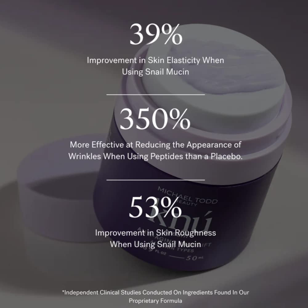 MICHAEL TODD Crema Beauty KNU  Crema para levantar la cara, aclarar y tensar  Para Hidratar y Rejuvenecer  Con Bakuchiol, Péptidos y Secreción de