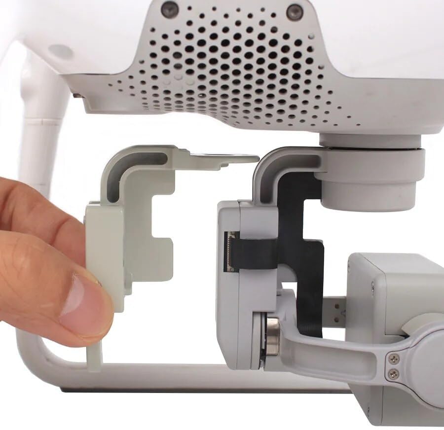 XNasu Brazo de guiñada de cardán, soporte superior, brazo de rollo de repuesto para D-JI Phantom 4 Professional R-C Drone Accesorios de piezas de