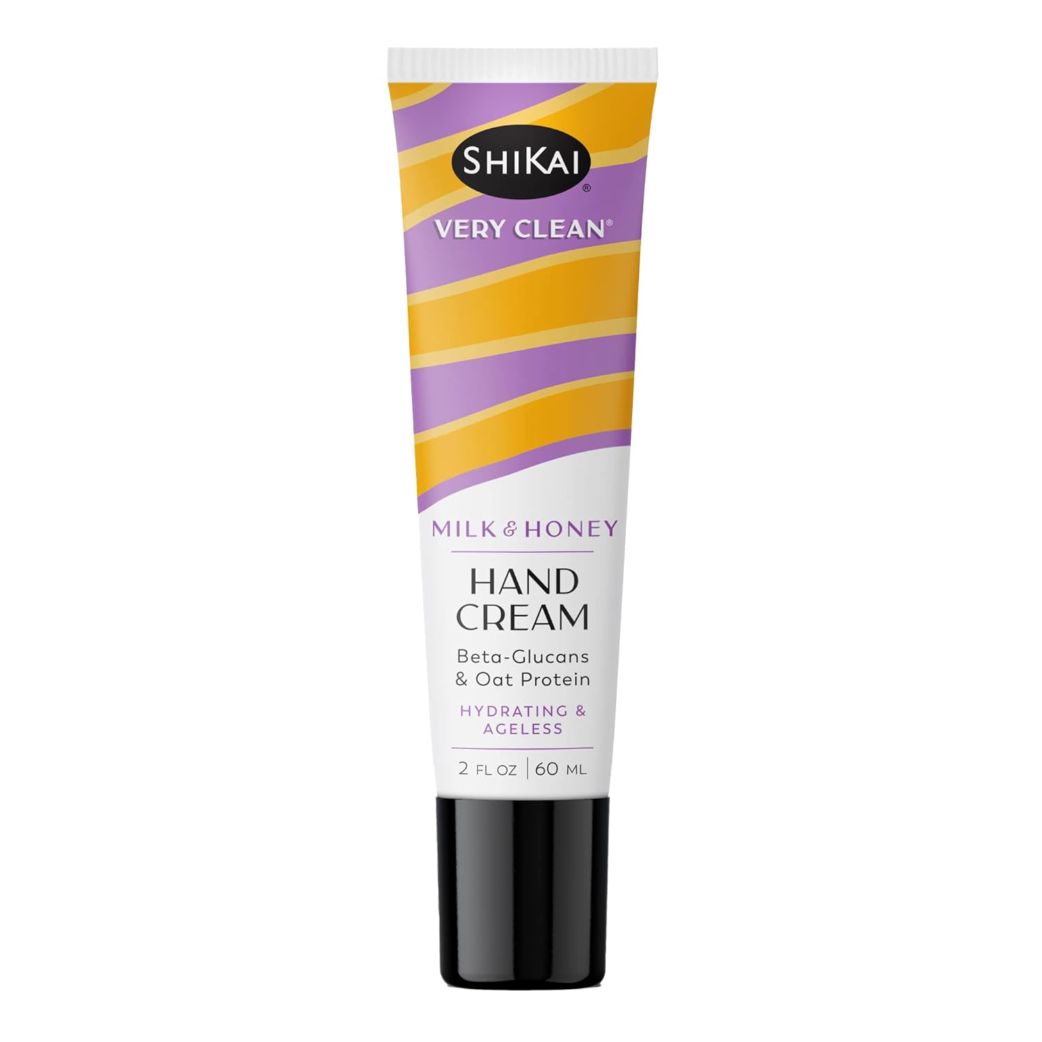 ShiKai Crema de manos hidratante muy limpia (leche y miel, 2 onzas)  Loción hidratante para piel seca  Para manos nutridas e hidratadas