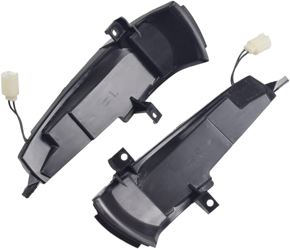 Hacreyatu Espejo retrovisor lateral Indicador Lámpara LED Dinámica Señal Giratoria Luces intermitentes para Honda Civic 2006-2011 Sedan FA 1 2 3 FD