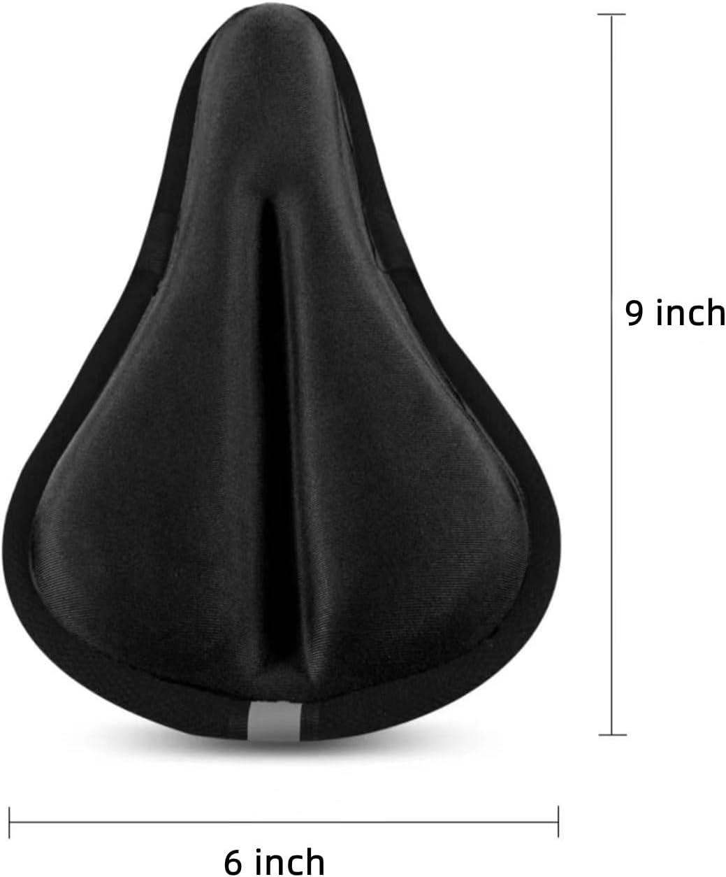 MINILUJIA Funda de cojín de gel suave para silla de montar de bicicleta para niños y niñas, 10 x 6 pulgadas, transpirable y extra suave, espuma
