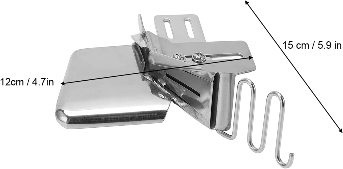 TOPINCN Accesorio de carpeta de encuadernación Tubo de envoltura plano para automóvil de 4 pulgadas, tira de tela de tubo de tracción de media