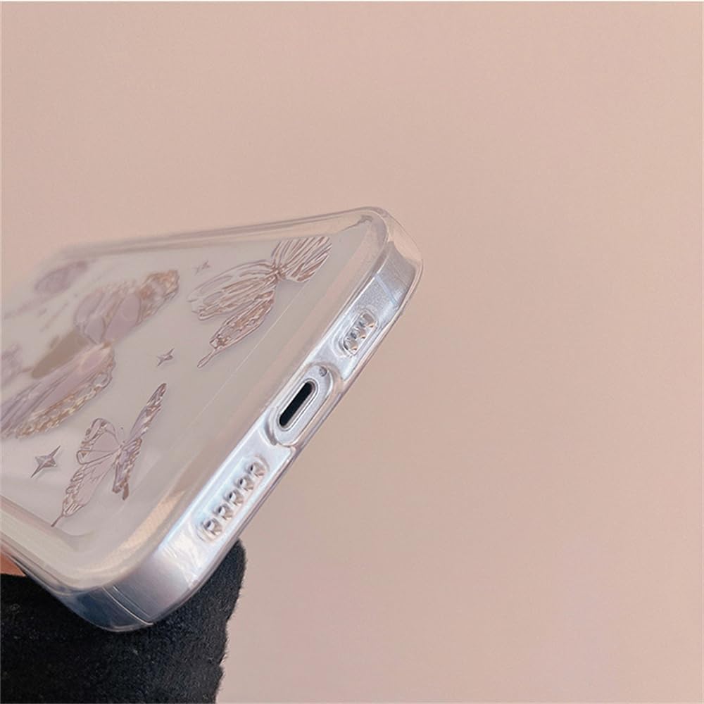 Funda transparente transparente para iPhone 15 Plus 6.7 “Funda protectora a prueba de golpes para Apple iPhone 15 Plus