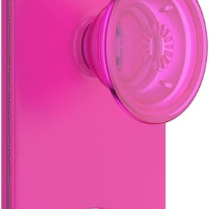PopSockets Cartera para teléfono con agarre expansible para teléfono, tarjetero para teléfono, color magenta PopSockets Cartera para teléfono con agarre expansible para teléfono, tarjetero para teléfono, color magenta