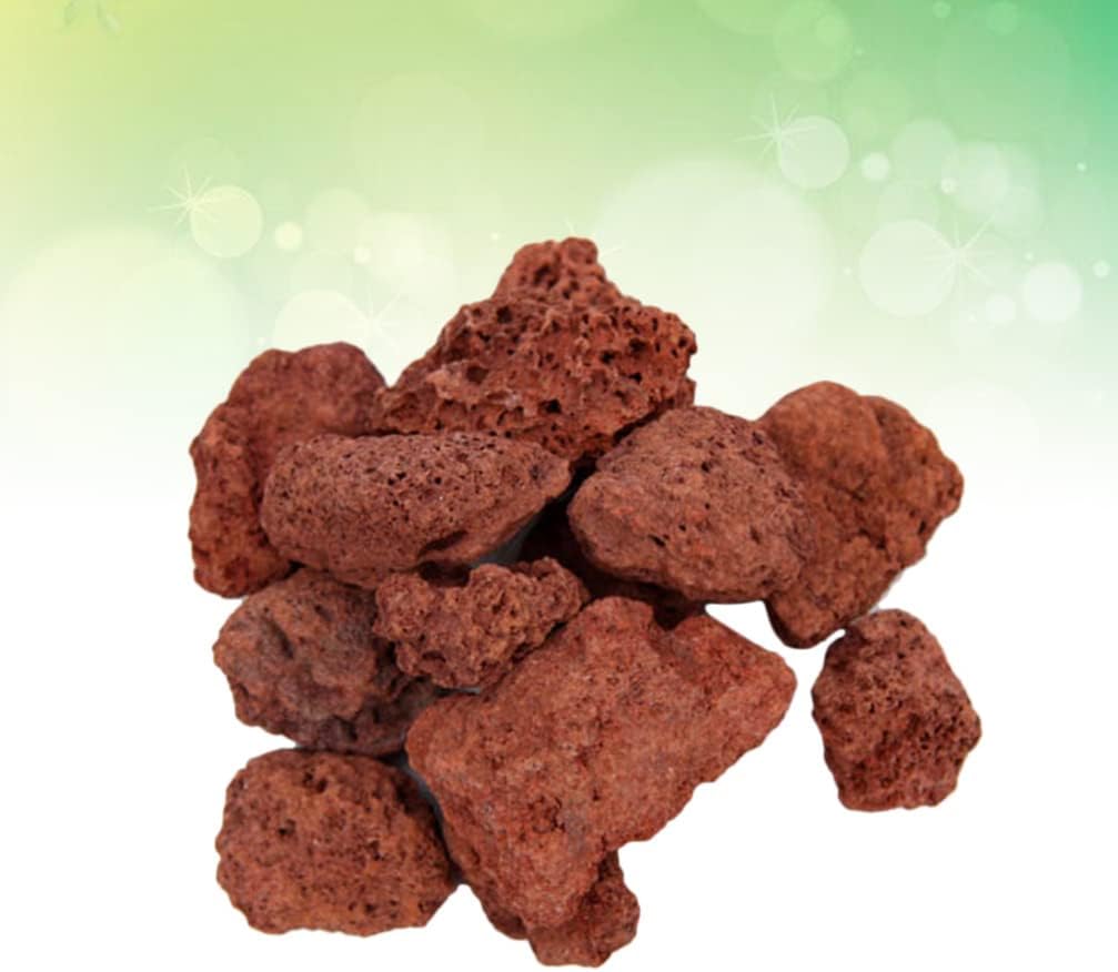Balacoo – Piedras de lava volcánicas decorativas para acuario de 15.87oz, 3 a 2.4in