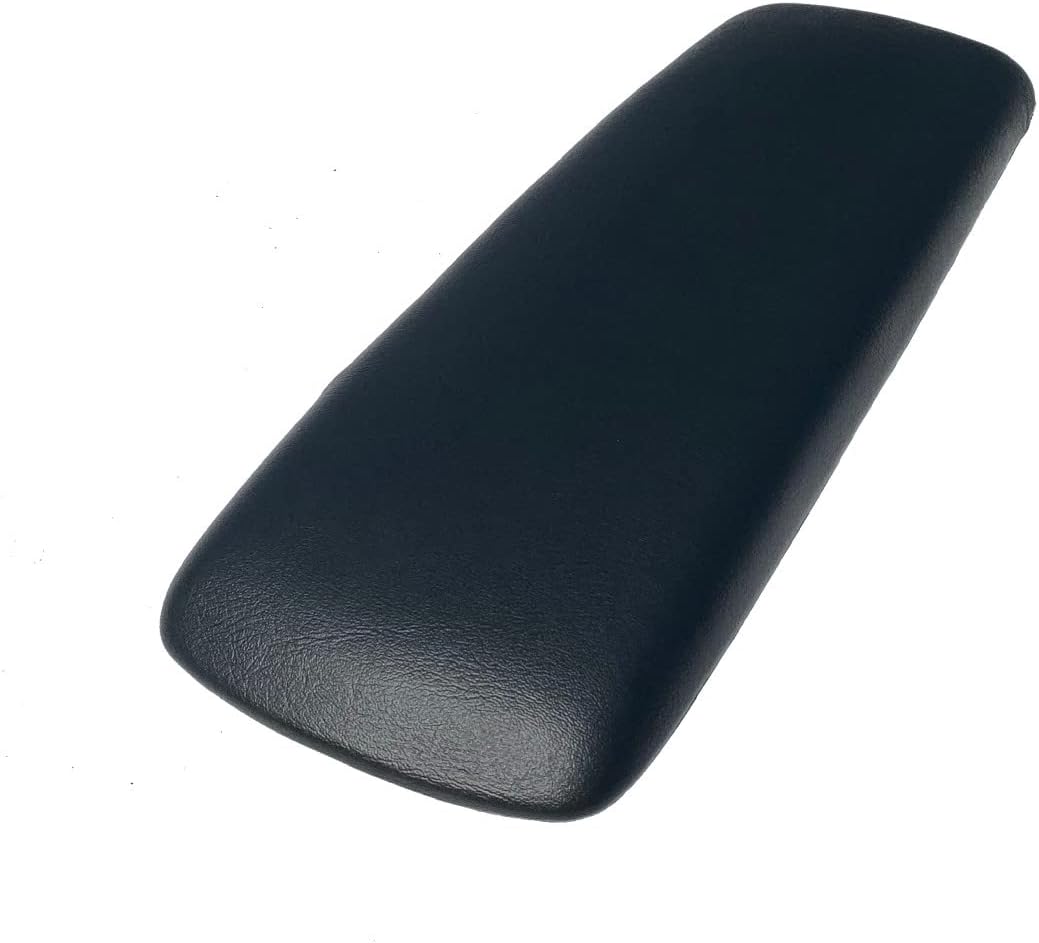 WILLY’S AUTO Compatible con reposabrazos con tapa de consola central Dodge Durango y Dakota 2001-2004. (negro)