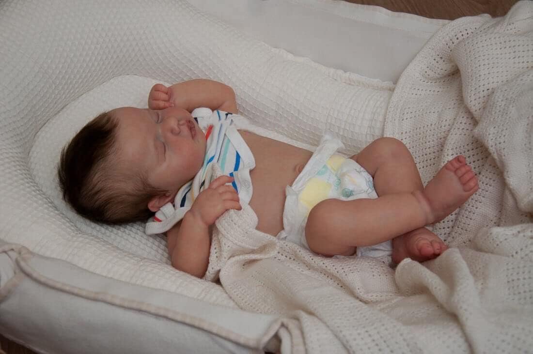 Muñecas realistas de bebé recién nacido de 20 pulgadas, muñecas de bebé recién nacido realistas de cuerpo completo, muñeca Reborn de silicona,