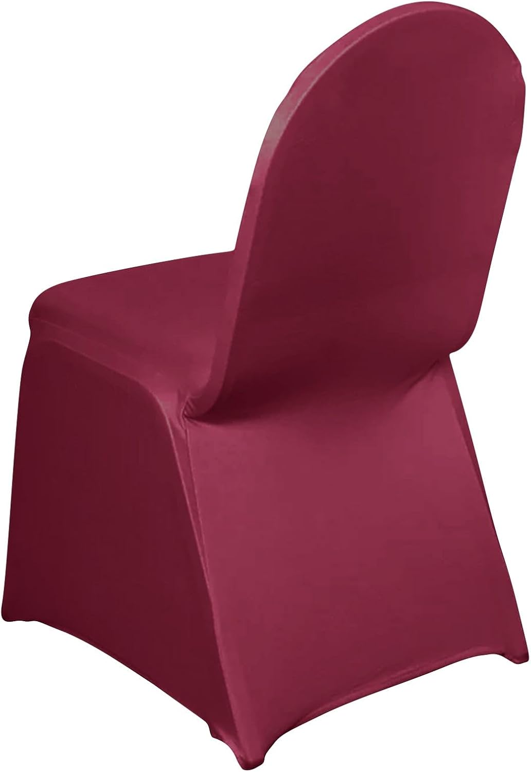 Efavormart – 100 fundas para sillas de banquetes de elastano elástico color burdeos, fundas para eventos, bodas, fiestas, banquetes y catering