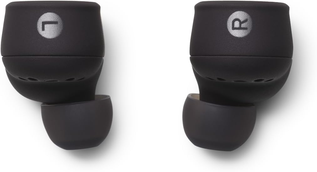 Devialet – Auriculares inalámbricos verdaderos – Gemini II – Negro mate – para música diaria y sonido de viaje – Cancelación de ruido – Ajuste cómodo