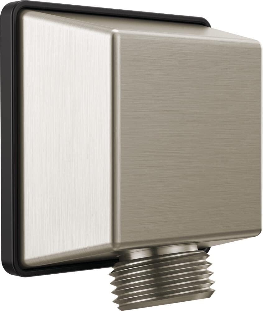 DELTA FAUCET 50570-SS – Codo cuadrado de pared, inoxidable, 1.06 x 2.13 x 1.06 pulgadas