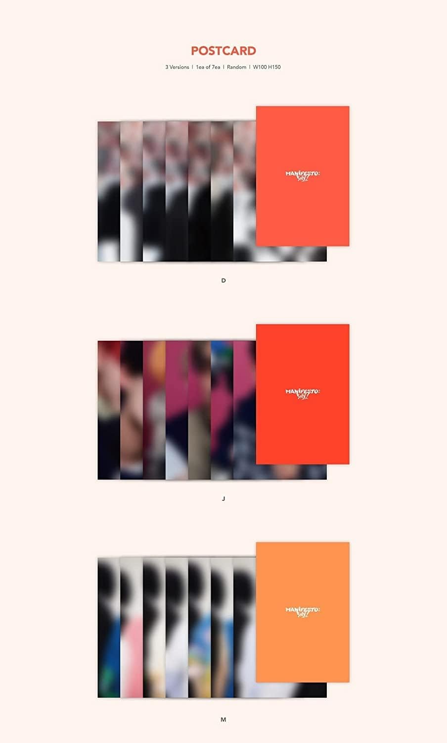 Manifiesto ENHYPEN 2 regalos Día 1 (ver al azar) CD+póster plegable en el paquete+tarjeta fotográfica adicional+máscara de ídolo KPOP