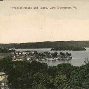 Prospect House and Island Lake Bomoseen, Vermont VT Original Antique Postcard Prospect House and Island Lake Bomoseen, Vermont VT Original Antique Postcard