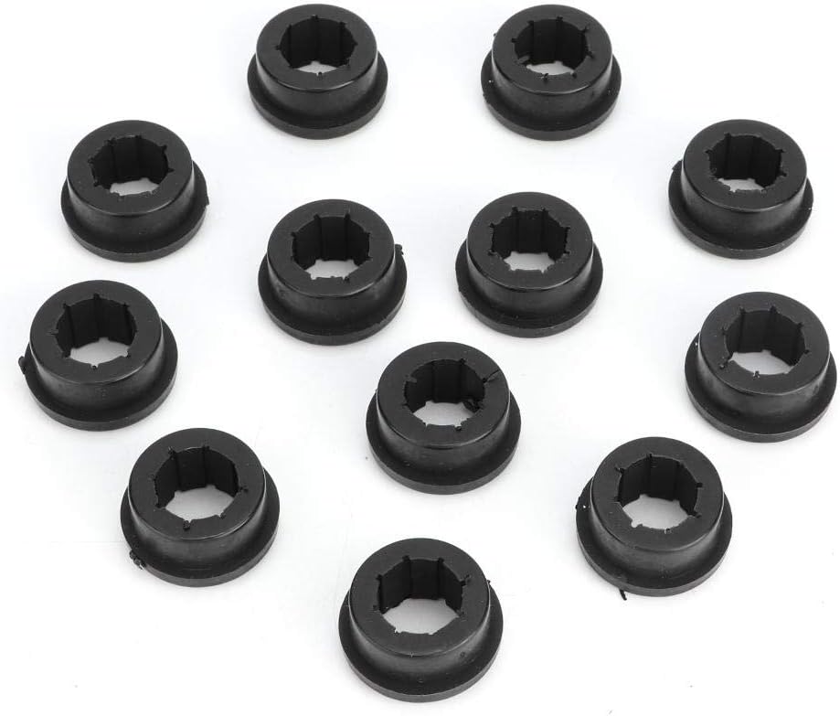 Qii lu – Buje de inclinación trasero, 12 piezas de brazo de control inferior trasero bujes de inclinación para Skunk2 EG EK DC