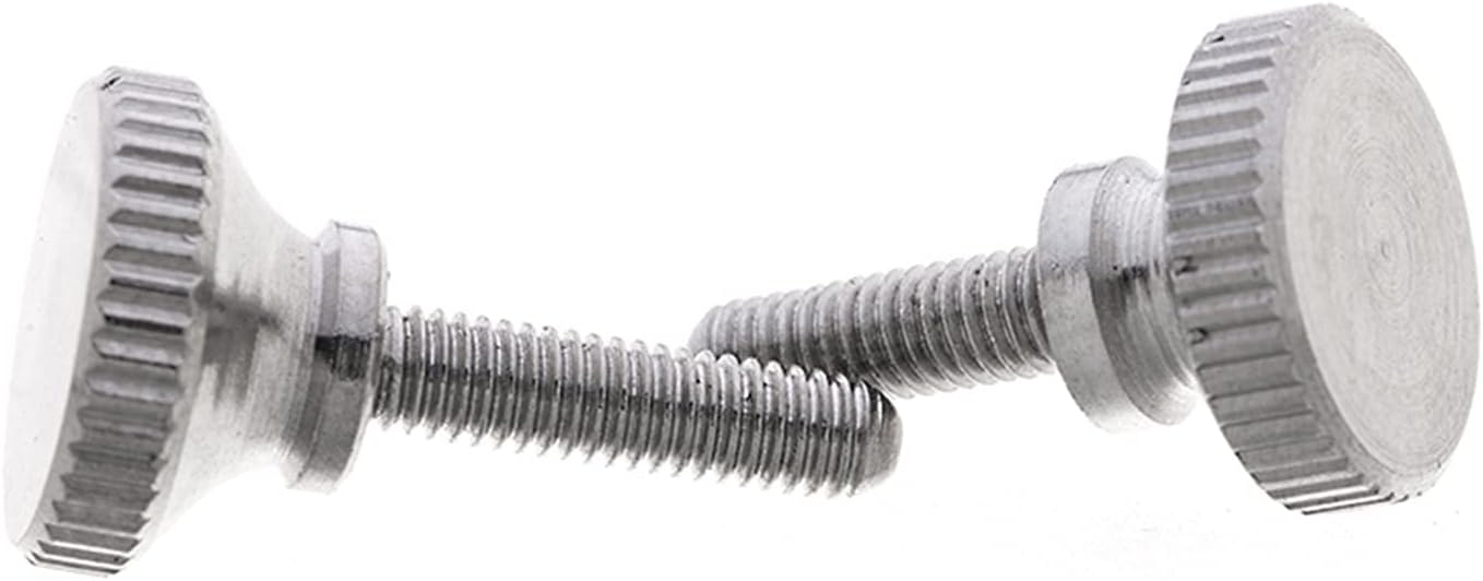 ZWQASP QJSMGZS Tornillos de bloqueo de pared DIN464 GB834, M2, M2.5, M3, M4, cabeza moleteada de Acero inoxidable, tornillo de pulgar, apretado a