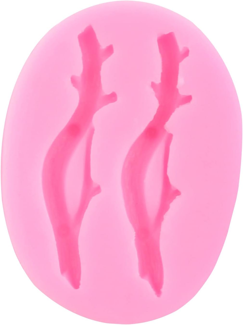 Mujiang Moldes de silicona para pájaros, ramas de árbol, moldes de fondant, paloma, pájaro, dulces, para decoración de pasteles, decoración de