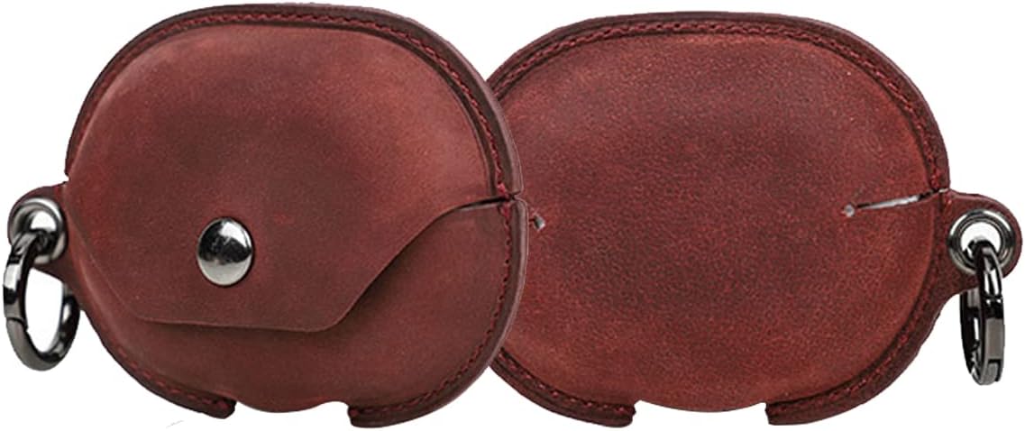 FAOONNMY Funda para Huawei FreeBuds Pro 2, funda de cuero genuino suave para auriculares, funda protectora para auriculares, bolsa de transporte a