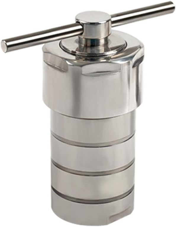 CGOLDENWALL reactor autoclave de síntesis hidrotermal de alta temperatura con una hervidor de cámara de recipiente forrado PPL 482.0F (8.5fl oz)