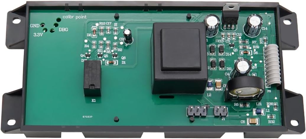 316455410 Placa de control de horno (incluye superposición) – Compatible con Elec-trolux Frigidaire reemplaza 316222800, 316222802