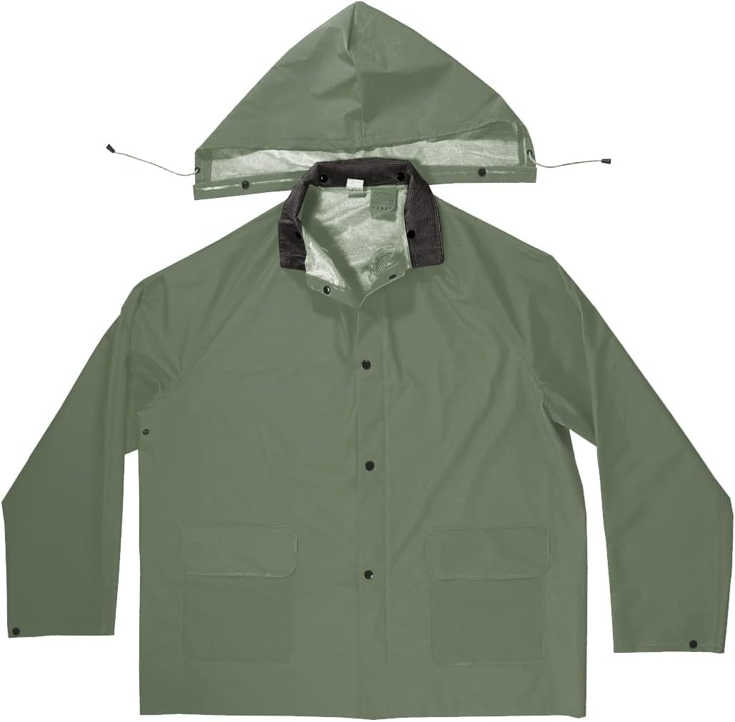 Custom Leathercraft CLC Climate Gear R131 2 Piece Heavyweight PVC Trench Coat