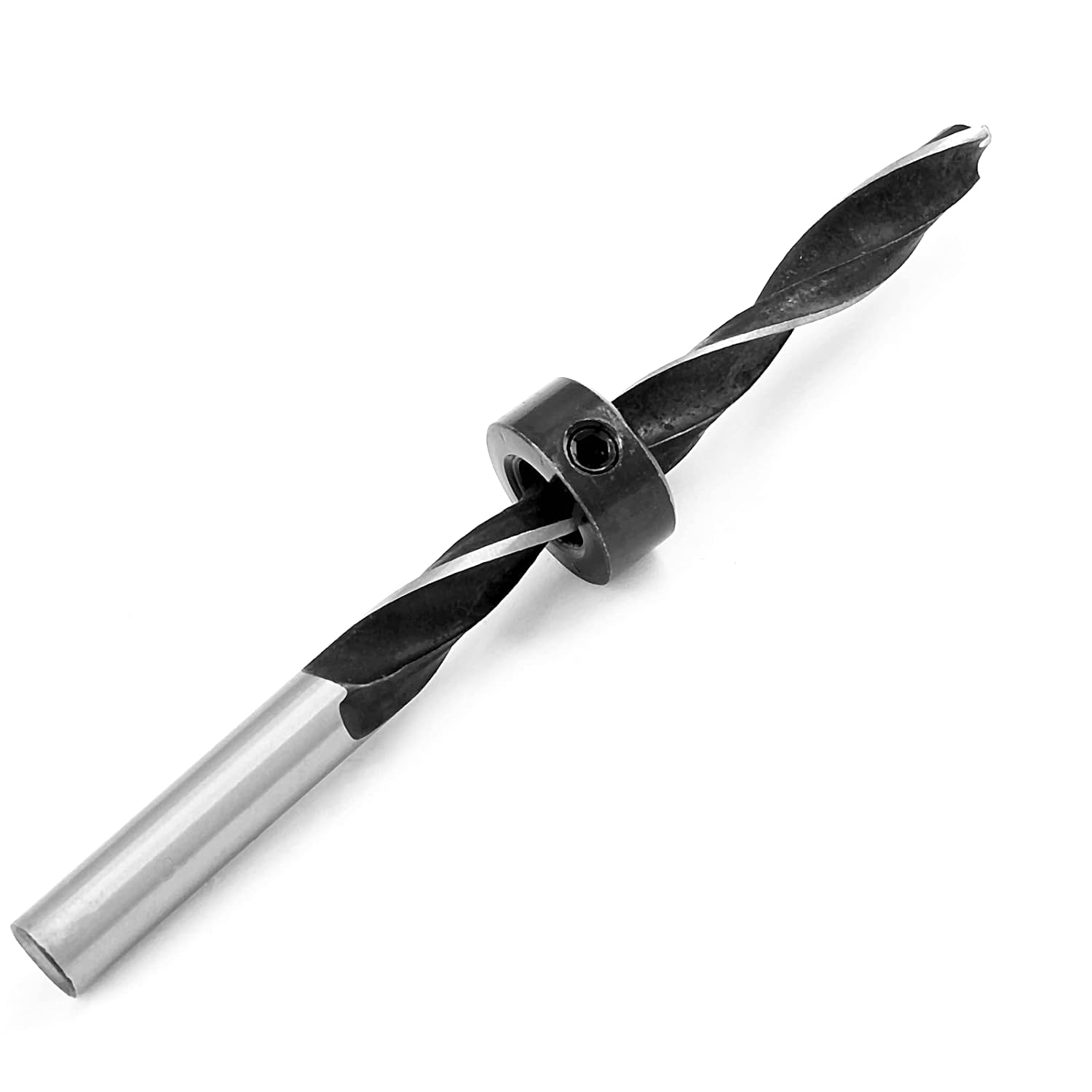 El juego de 2 juegos de collar de broca de tope incluye 18″, 316″, 14″, 516″, 38″, 716″, 12″ y 58″ con llave Allen